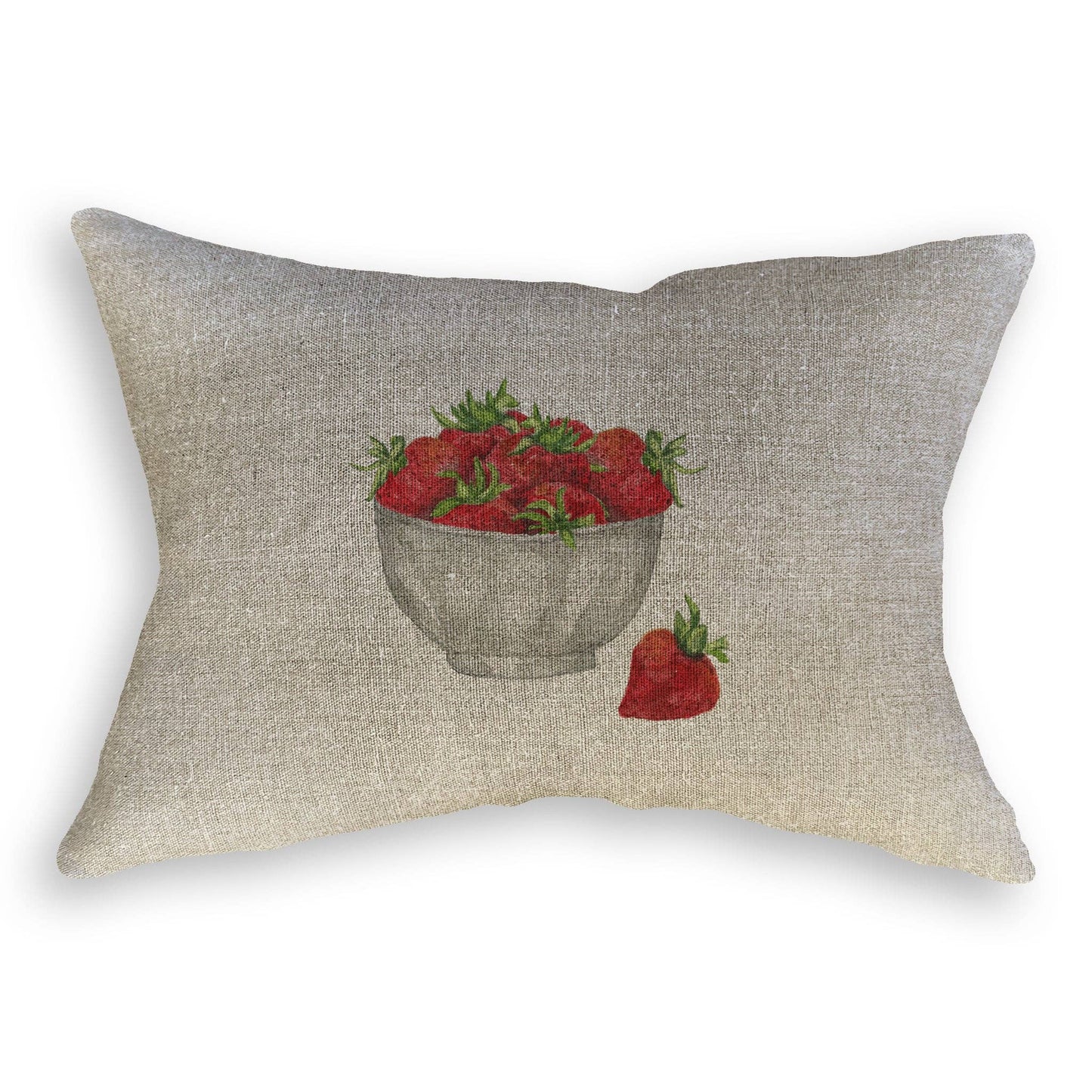 Strawberry Bowl: Dishtowel / -