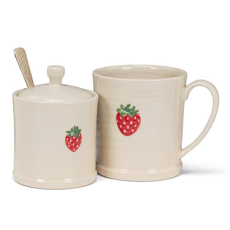 Rimmed Mug with Icon (12oz): Cat