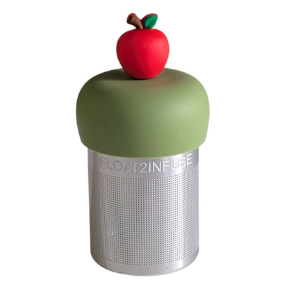 Red Apple | Floating Tea Infuser | Green Base | Red Apple
