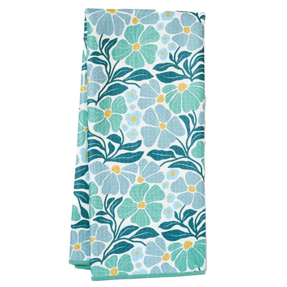 Anywhere Towel Reversible - CC Linda Splatter: Menthe Green