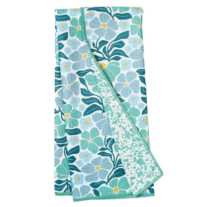 Anywhere Towel Reversible - CC Linda Splatter: Menthe Green