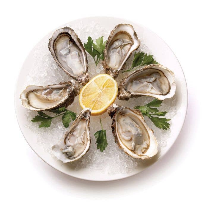 Maine Man Oyster Plate, 9in