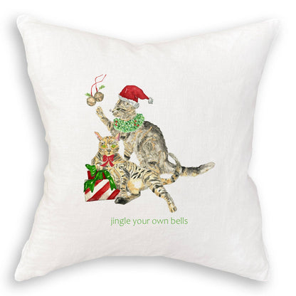 Jingle Bells Cats: Dishtowel / Remove Words / -