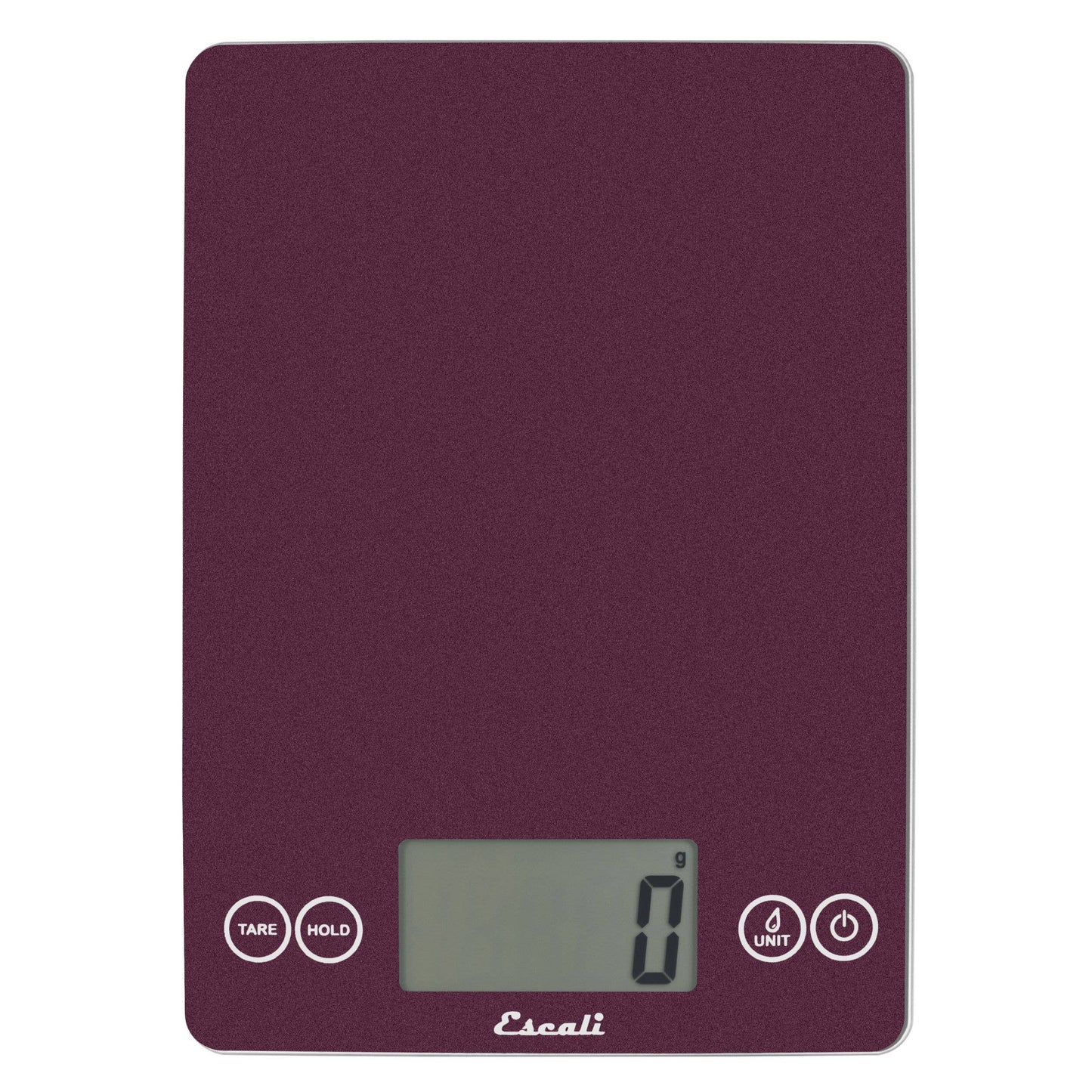 Escali Arti Glass Digital Scale: Black Obsidian