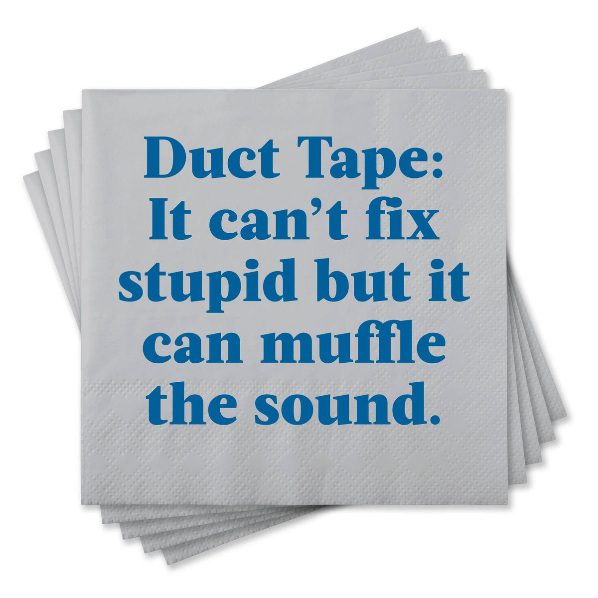 Funny Cocktail Napkins - Duct Tape