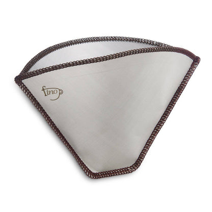 Fino Reusable Mesh Coffee Filter, Number 4-Size