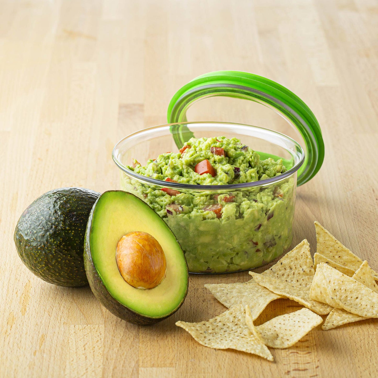 Progressive Fresh Guacamole ProKeeper, 2-Cup, Airtight Lid
