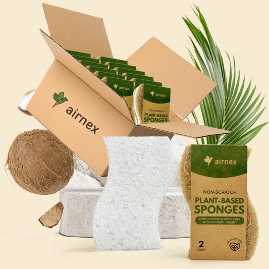 Eco Friendly Sponges for Cleaning - 2 Pack