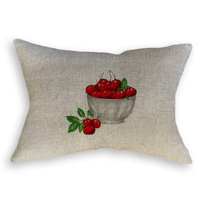 Cherry Bowl: Dishtowel / -