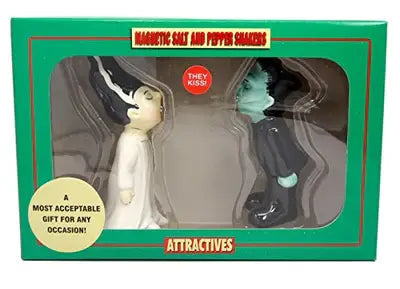 Frankenstein & Bride Ceramic Salt & Peper Shaker Set