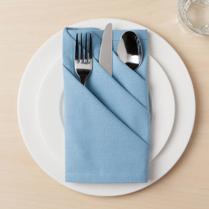 Spectrum Cotton Napkins French Blue Set of 4