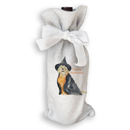 Halloween Dog: Dishtowel / Remove Words / -