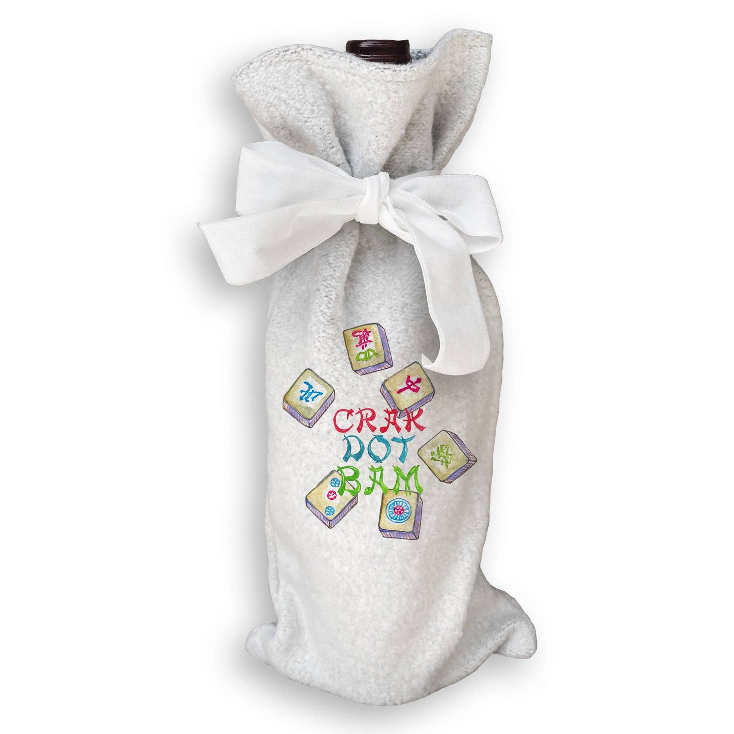 Colorful Mahjong Tiles: Dishtowel / -