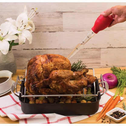 HIC Kitchen Roasting Stand-Up Turkey Baster