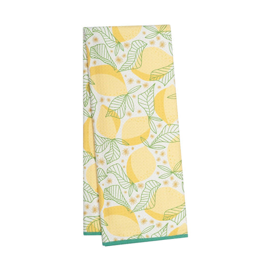 Anywhere Towel Reversible - RJW Lemon Sparkle: Yellow