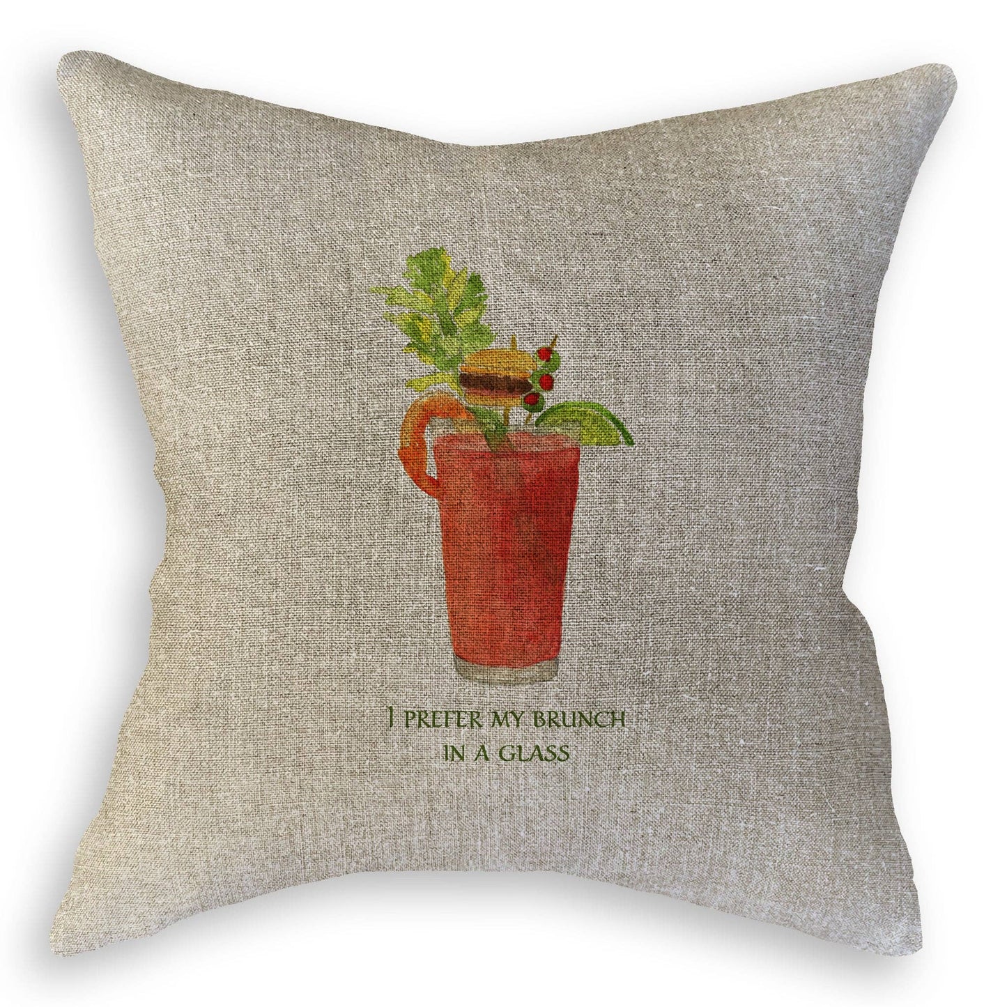 Brunch In a Glass: Dishtowel / Keep Words / -