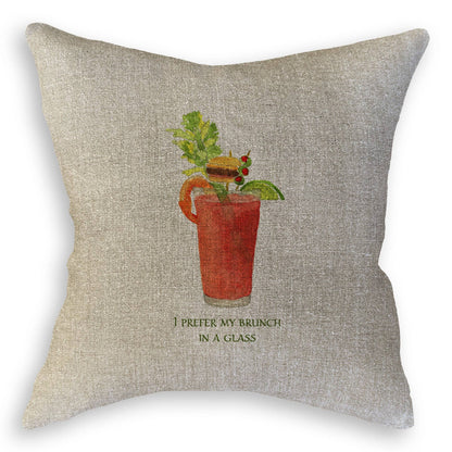 Brunch In a Glass: Dishtowel / Keep Words / -