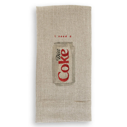 I Need a Diet Coke: Dishtowel / Remove Words / -