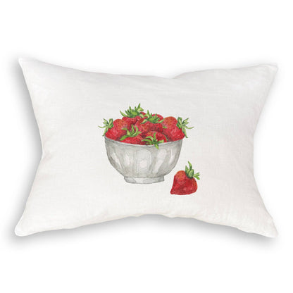 Strawberry Bowl: Dishtowel / -