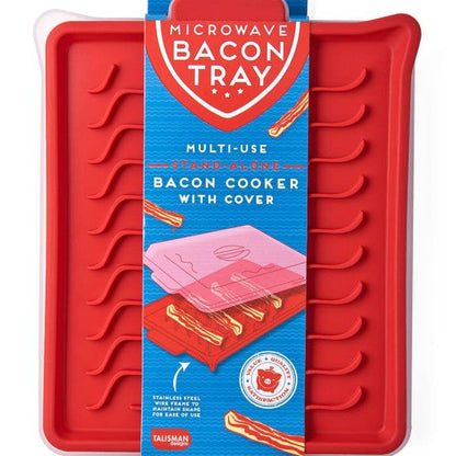 Talisman Designs Microwave Bacon Tray With Cover