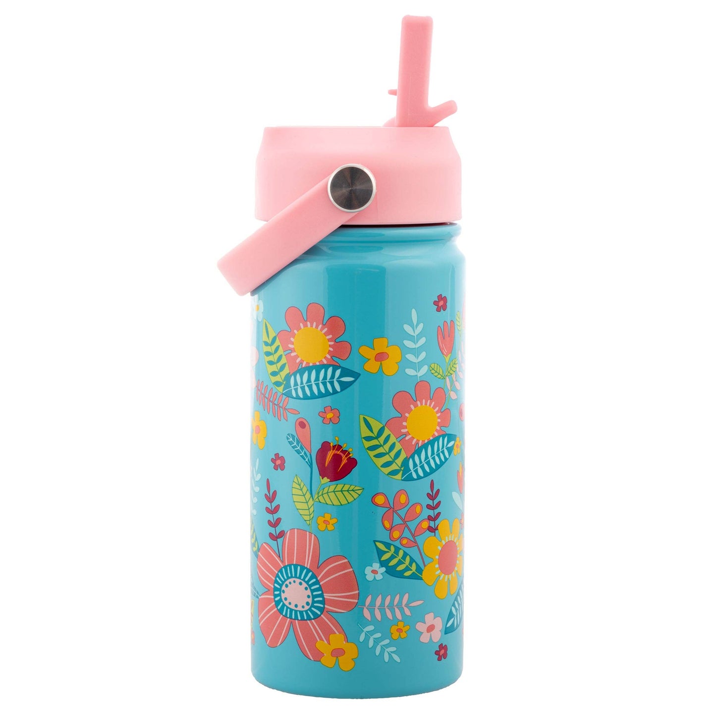 Insulated Stainless Steel Water Bottle with Handle: Bee