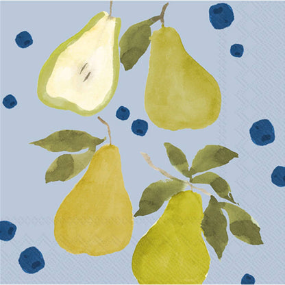 Paper Cocktail Napkins Pack of 20 Pears