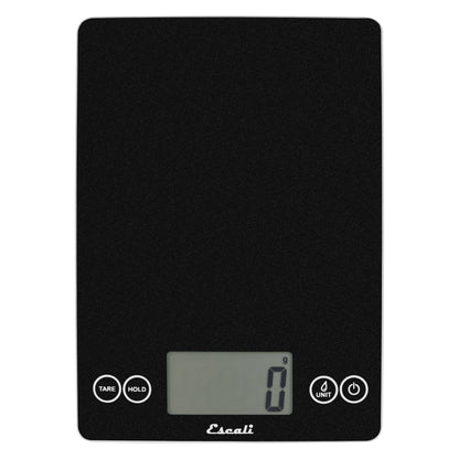 Escali Arti Glass Digital Scale: Black Obsidian