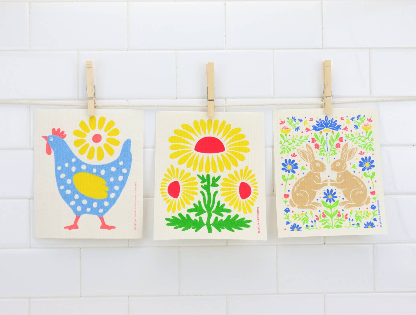 Sunflower Swedish Dishcloth - Reusable Sponge Cloth