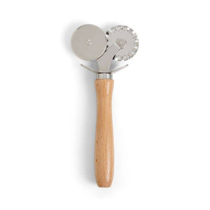 Fantes Double Pastry Ravioli Pasta Dough Cutter Crimper