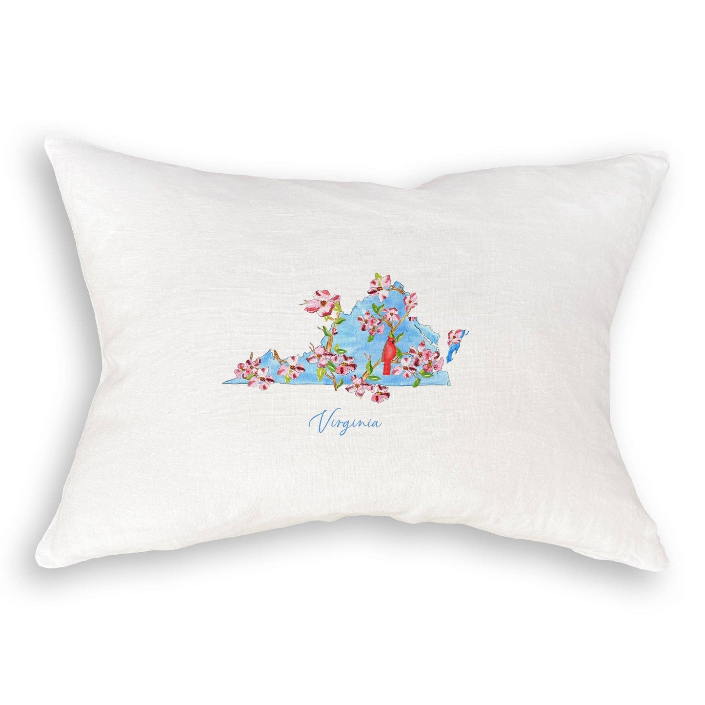 Floral Virginia: Dishtowel / Remove Words / -