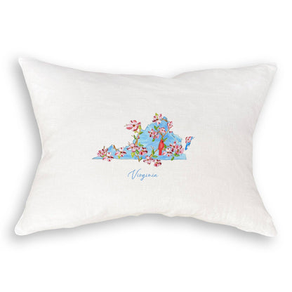 Floral Virginia: Dishtowel / Remove Words / -