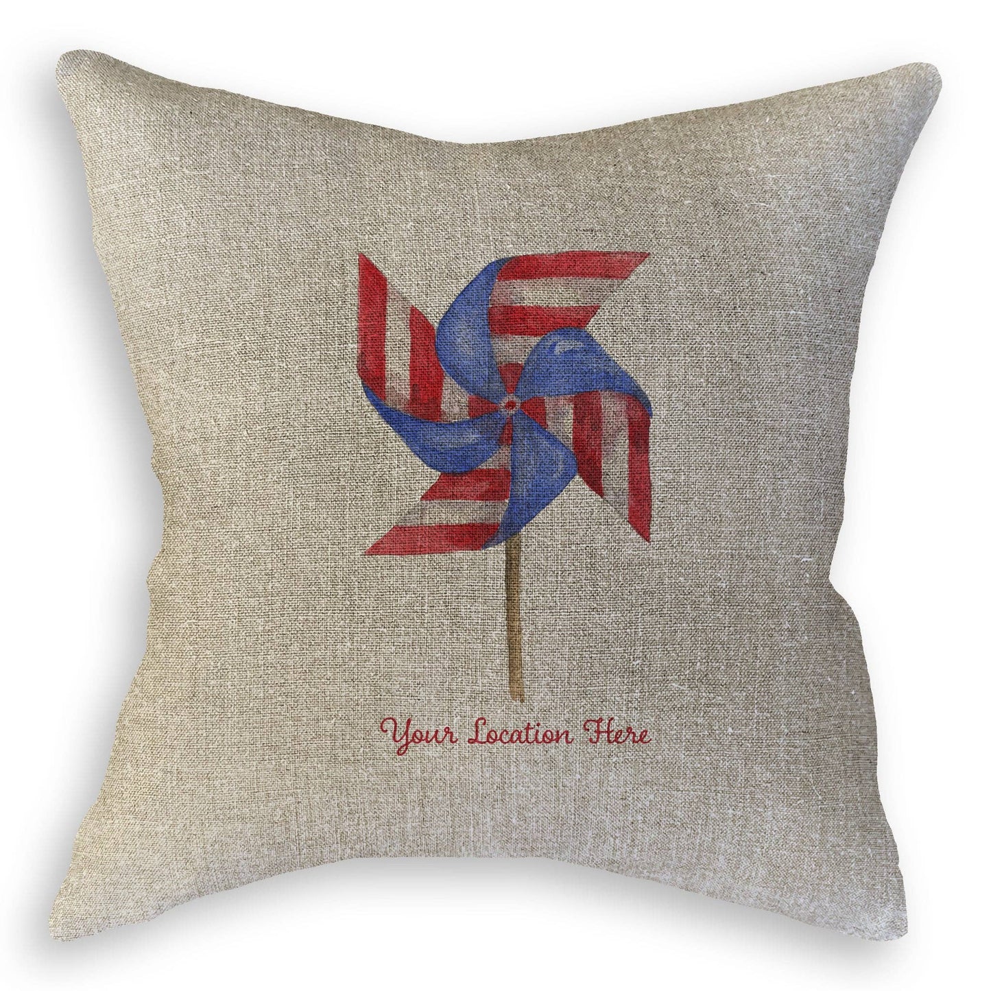 Pinwheel with Location: Dishtowel / -