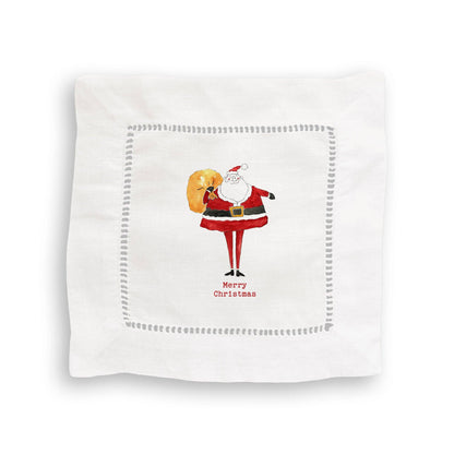 Skinny Santa: Dishtowel / Keep Words / -
