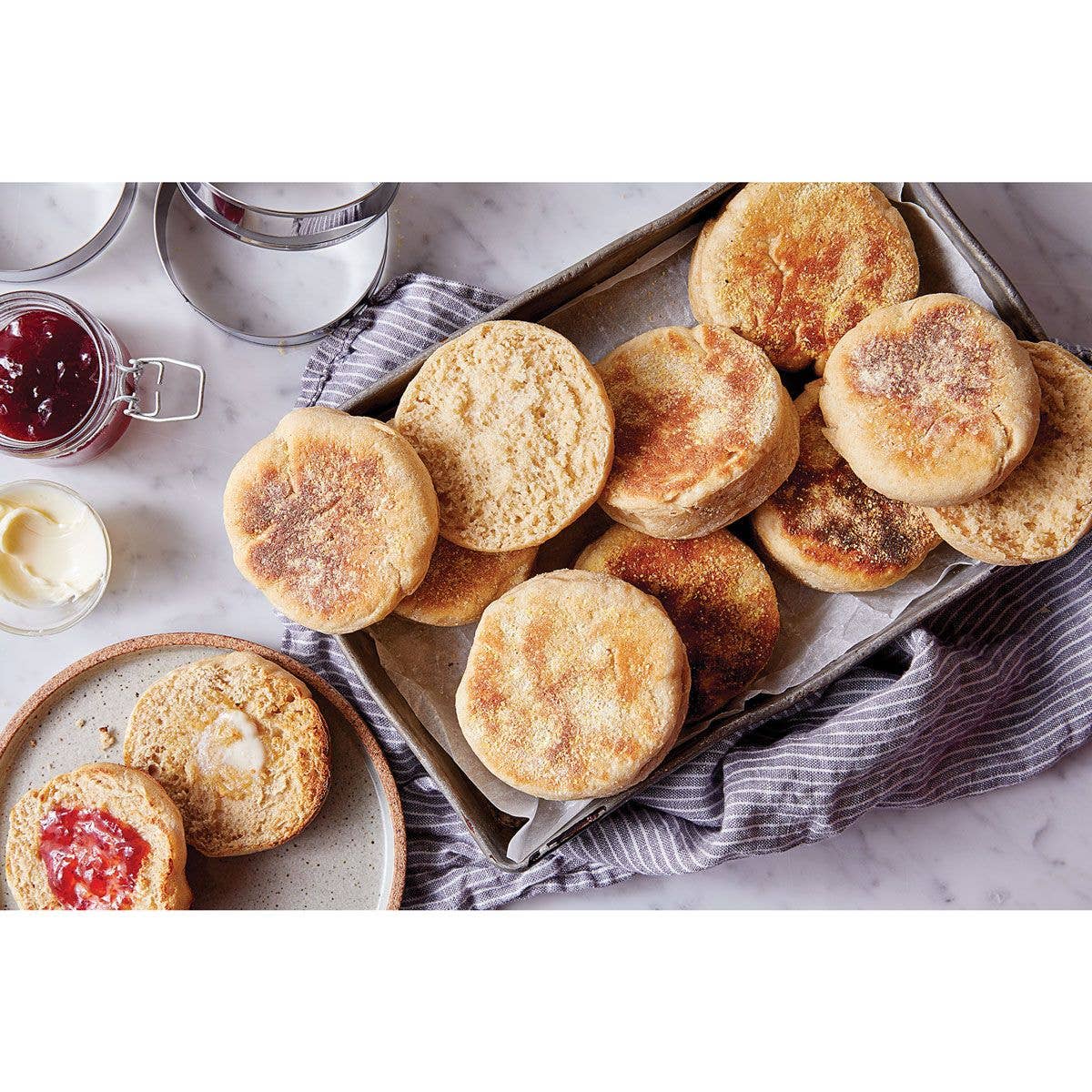 King Arthur Baking English Muffin Rings Set Of 12