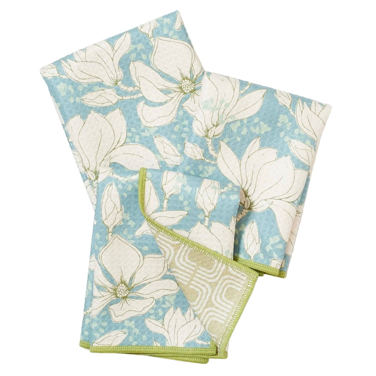 Mighty Mini Towel (Set of 3) Reversible - JD Dreamy Magnolia: Mist