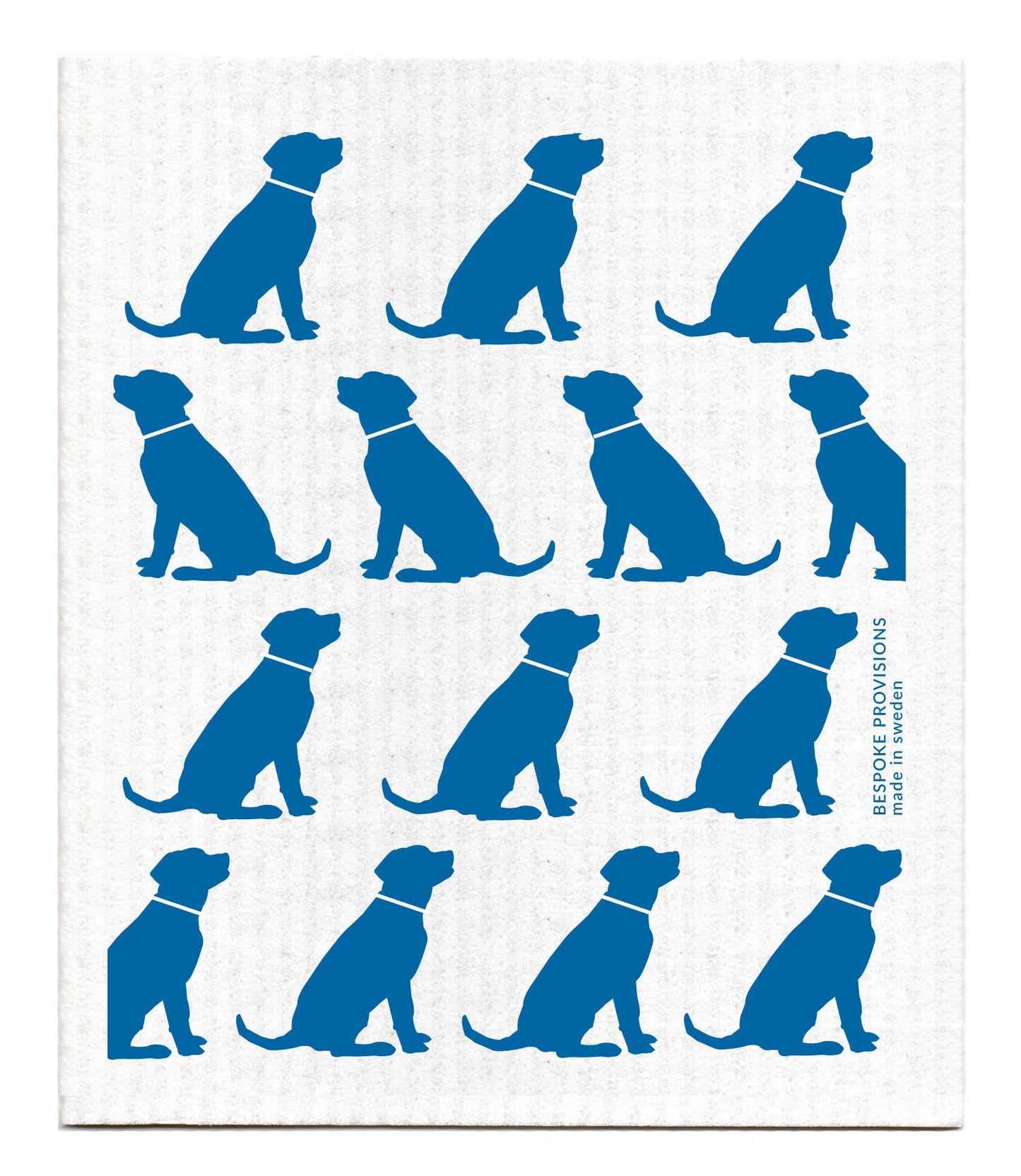 Blue Dogs Swedish Dishcloth - Reusable Sponge Cloth