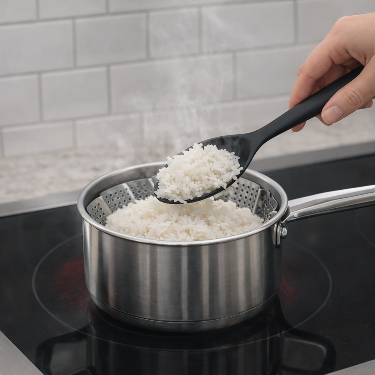 HIC Kitchen Collapsible Steamer Basket