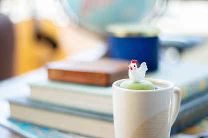 Chicken | Floating Tea Infuser | Green Base | White Chicken