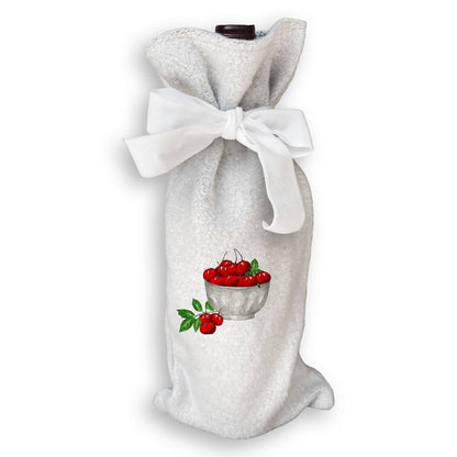 Cherry Bowl: Dishtowel / -