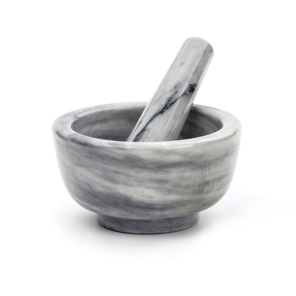 Marble Mortar & Pestle - White
