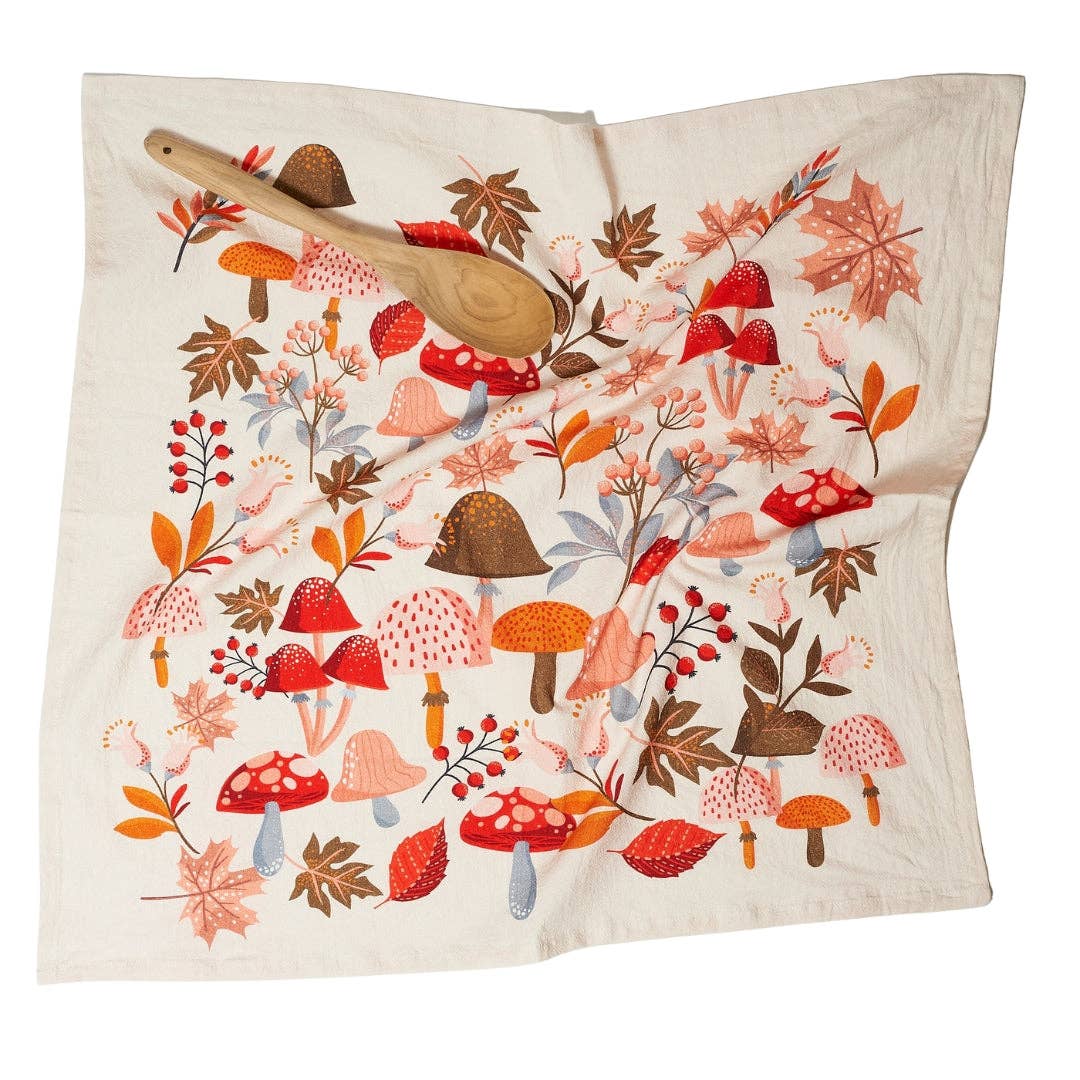 Heritage Towel - Vintage Mushroom