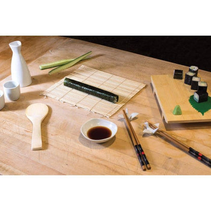 Helen's Asian Kitchen Sushi Mat With Paddle