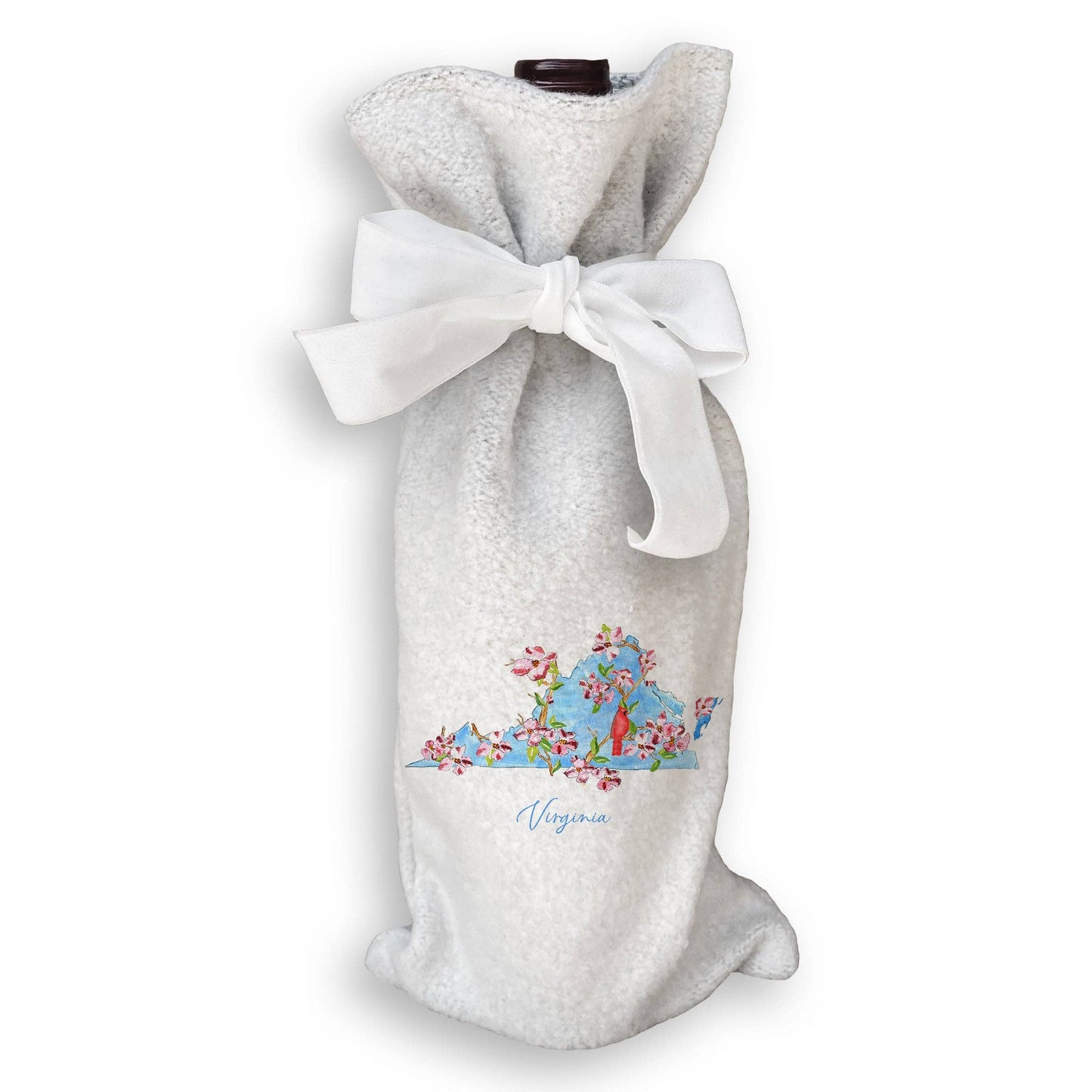 Floral Virginia: Dishtowel / Remove Words / -