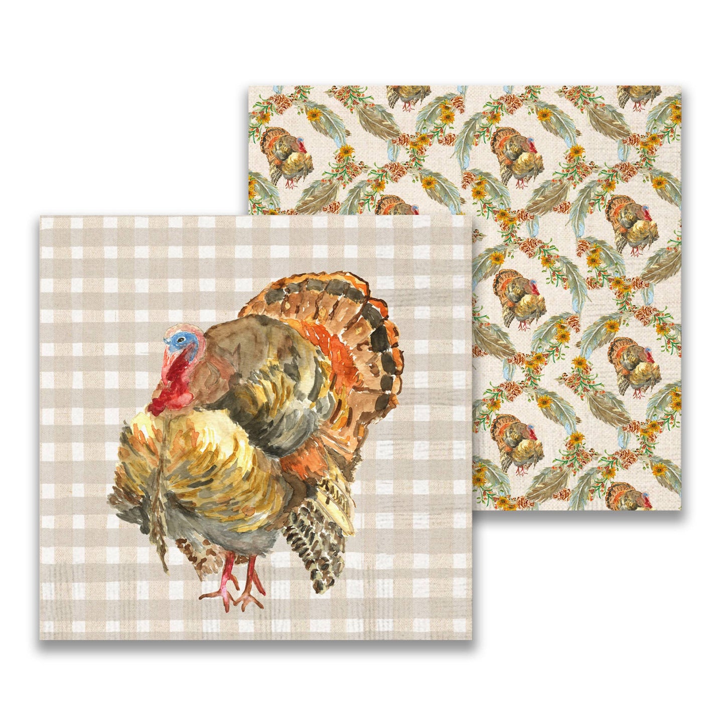 Traditional Turkey Cocktail Napkin