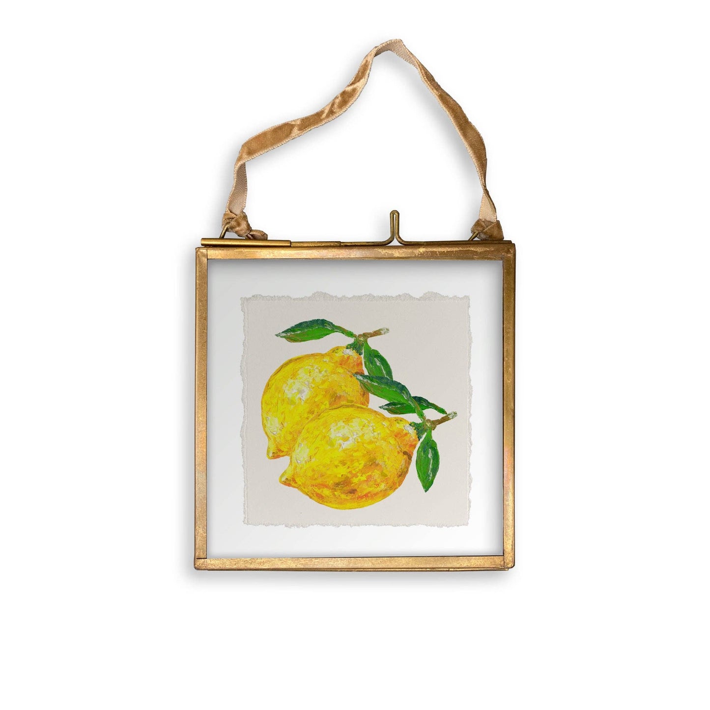 Two Lemons: Dishtowel / -