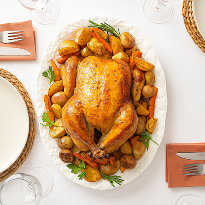 HIC Kitchen Turkey Platter, 17.5in