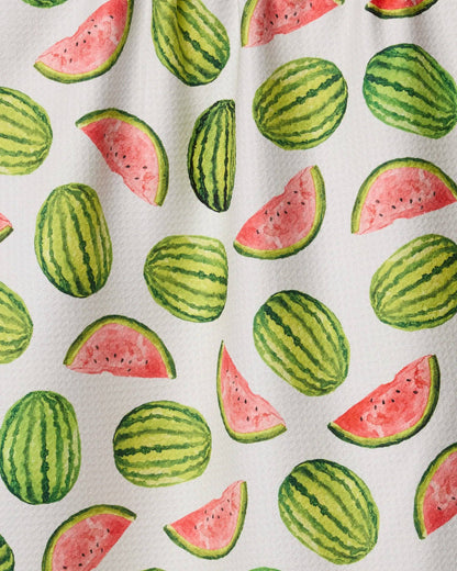Melon Market Tea Towel