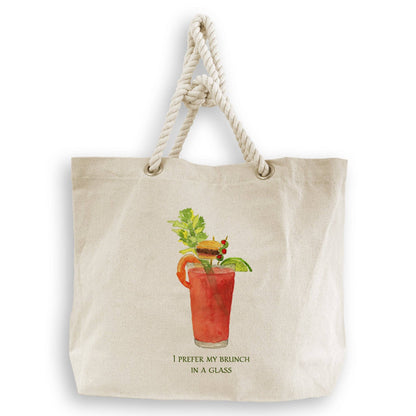Brunch In a Glass: Dishtowel / Keep Words / -