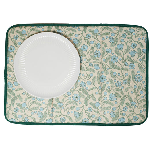 Drying Mat - Jen Owens Frenchie: Sage