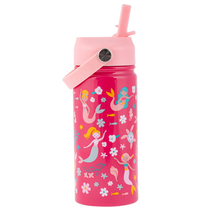 Insulated Stainless Steel Water Bottle with Handle: Bee